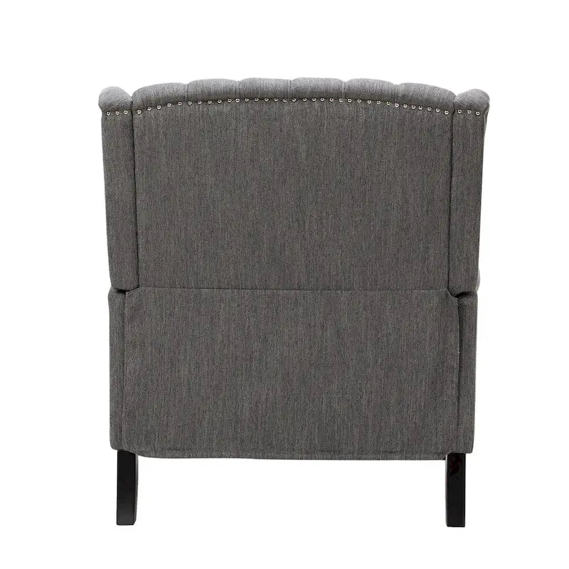 One And Half Seater Recliner , Adjustable Oversized Recliner with Wingback