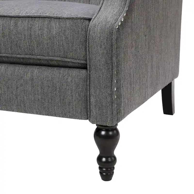 One And Half Seater Recliner , Adjustable Oversized Recliner with Wingback
