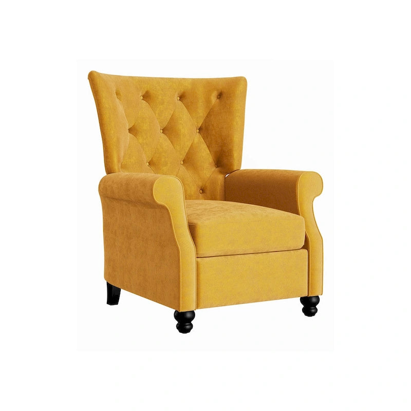 The Recliner , Modern Wingback Chair