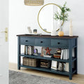 Console Table with 2 - open Shelves - 16.00 x 50.00 x 30.00