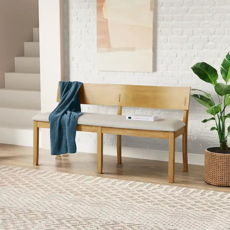 Wood Dining Bench