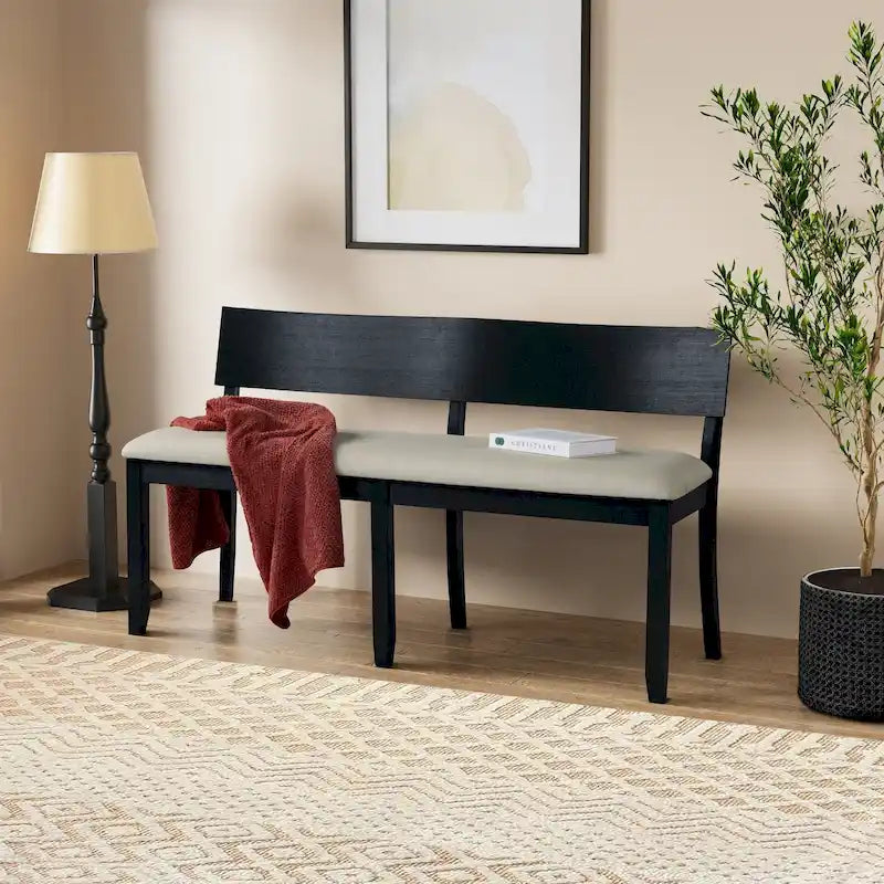 Wood Dining Bench