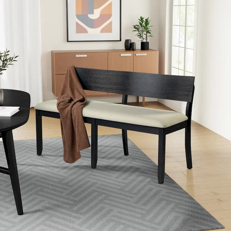 Wood Dining Bench