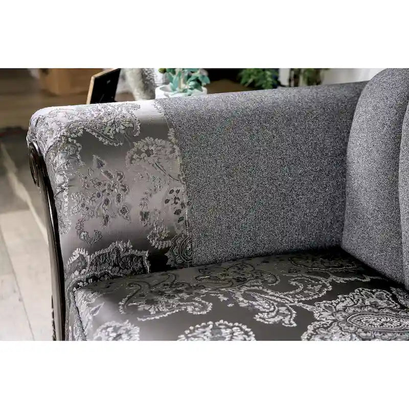 Traditional Chenille Upholstered Sofa