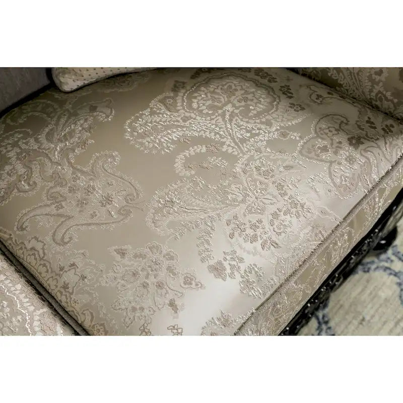 Traditional Chenille Upholstered Sofa