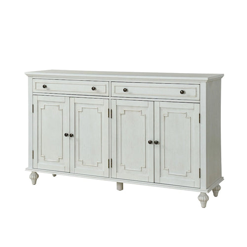 58Traditional Wide 2 Drawer Sideboard with Adjustable Shelves