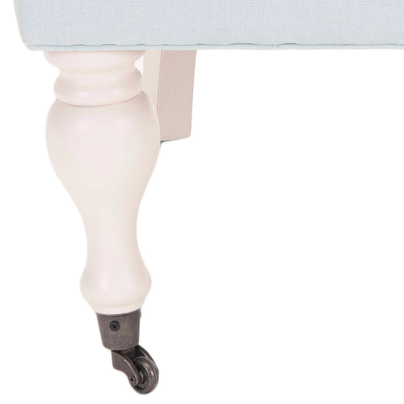 Tufted Beige Petite Arm Chair - 23.6 x 28.7 x 34.6 - 24Wx29Dx35H