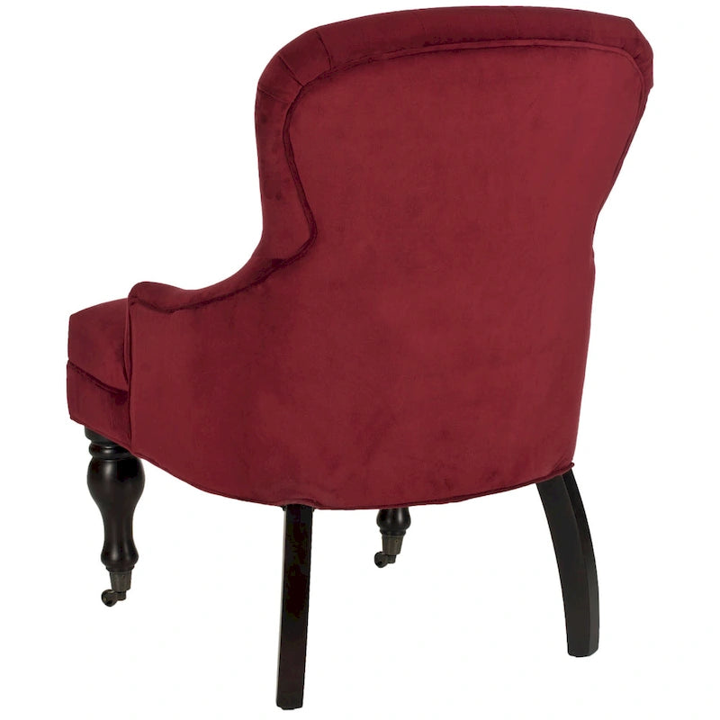 Tufted Beige Petite Arm Chair - 23.6 x 28.7 x 34.6 - 24Wx29Dx35H