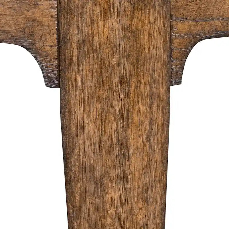 Chairside Table with Oak Wood