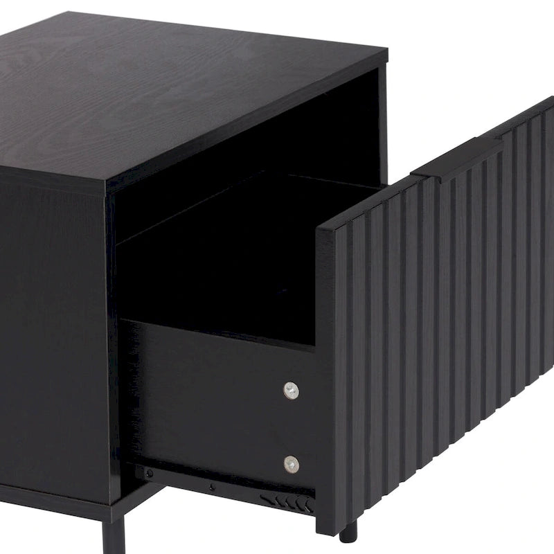 Fluted Side Table