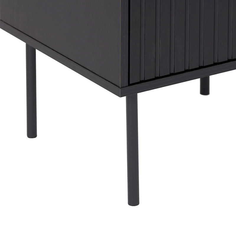 Fluted Side Table
