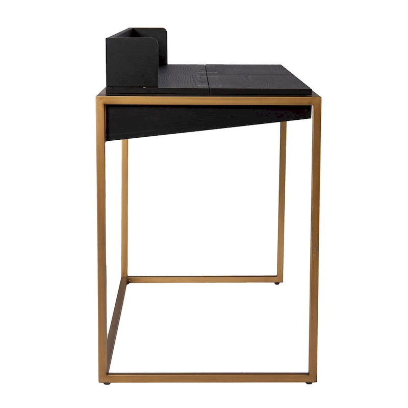 Modern Simple Style Office Desk , Writing Desk , Flip - Top Desk w/ Storage